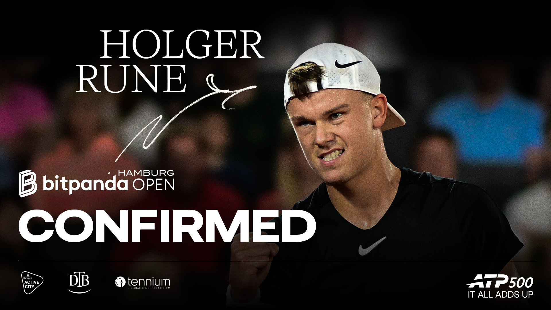 Holger Rune to Make Comeback at the Bitpanda Hamburg Open