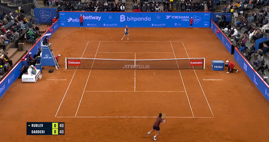 Match highlights Rublev vs. Darderi | Bitpanda Hamburg Open 2025